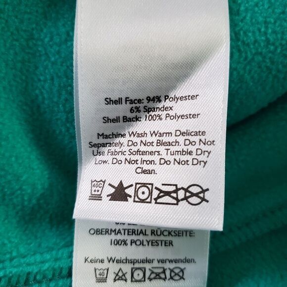 Eddie Bauer Teal Full-Zip Jacket - Picture 6 of 6